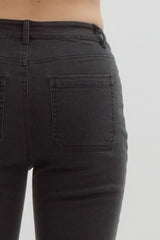 Black Flared Jeans