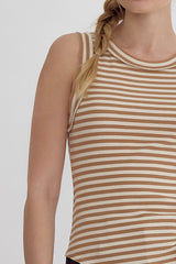 Striped Tank Tops - 2 COLORS