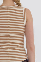 Striped Tank Tops - 2 COLORS